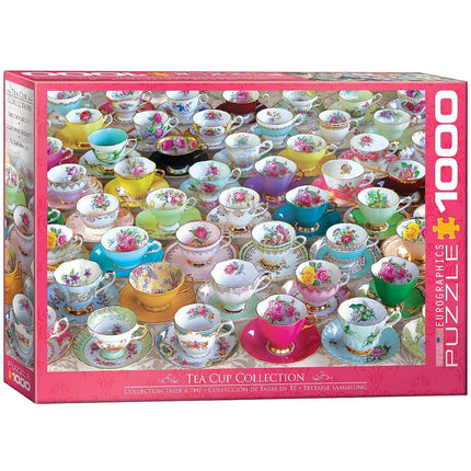 EuroGraphics Tea Cup Collection 1000-Piece Puzzle