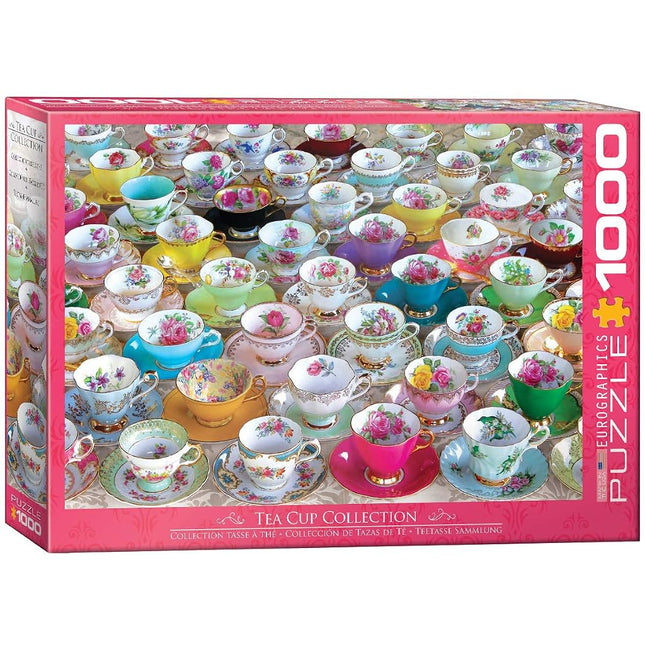 EuroGraphics Tea Cup Collection 1000-Piece Puzzle