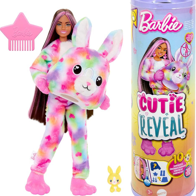 Barbie Cutie Reveal Doll & Accessories with Tie-Dy