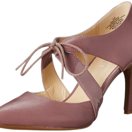 NINE WEST Women's Redhead Leather Dress Pump, Purp