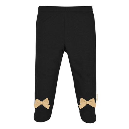Gerber NFL New Orlean Saints, set de regalo de 3 piezas con body, pantalón con pies y gorro, color negro/blanco, New Orlean Saints, 0-3 meses