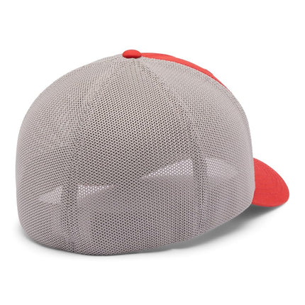 Columbia Unisex Adult PFG Logo Mesh Ball Cap, Super Sonic, XXL