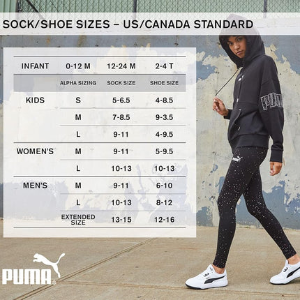 PUMA Women's 8 Pack Low Cut Socks, White 9-11