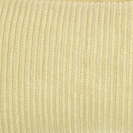 Better Trends 100% Cotton Tufted Unique Luxurious Machine Washable Tumble Dry, Yellow, Standard