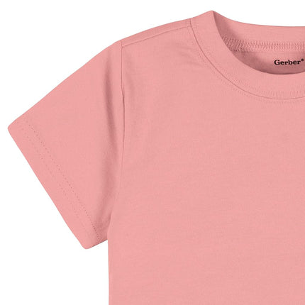 Gerber Unisex Baby Casual, Mauve Pink, 4T