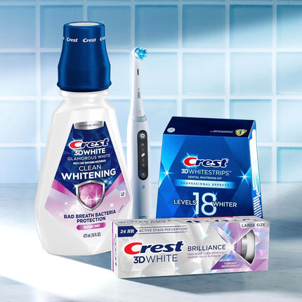 Crest 3D Whitening Rinse, 16 Ounce