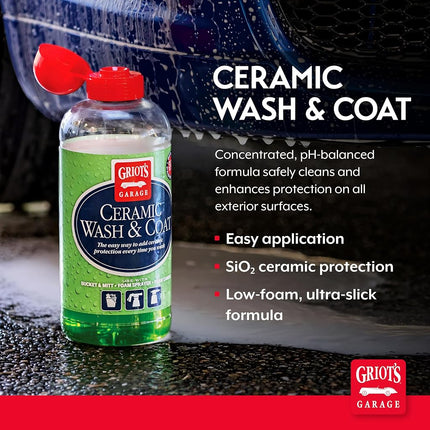 Griot's Garage 10885 Ceramic Wash & Coat 48oz