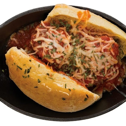 Lodge 0.47 Liter / 16 Ounce Pre-Seasoned Cast Iron Oval Mini Server, Inoxidable, Black