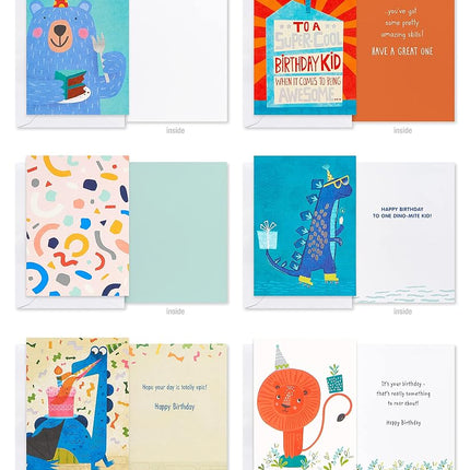 UK Greetings | Multipack of 40 Birthday Cards | Bright Designs