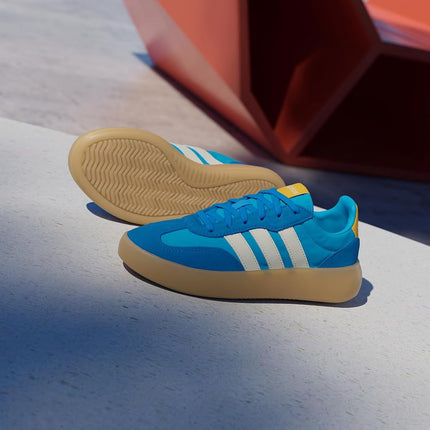 adidas Unisex Kids BARREDA Decode Shoes Junior, Lucid Aquamarine/Off White/Collegiate Gold, 3.5 UK