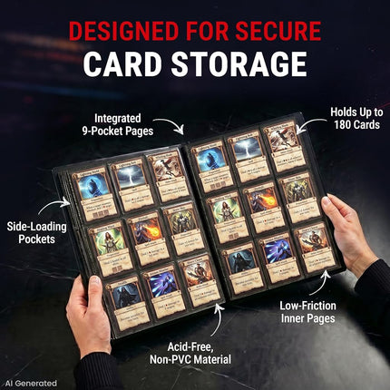 Ultra Pro | Pokemon: Pikachu 9-Pocket Portfolio | Trading Card Game Accessory