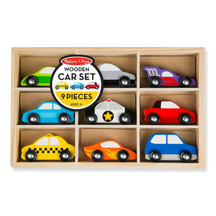 Melissa & Doug Wooden Cars Set