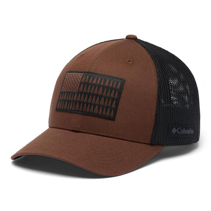 Columbia Sportswear PFG Mesh Ballcap, Tobacco/Blac