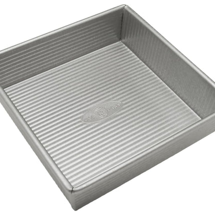 USA Pans 8-Inch Aluminized Steel Square Cake Pan w