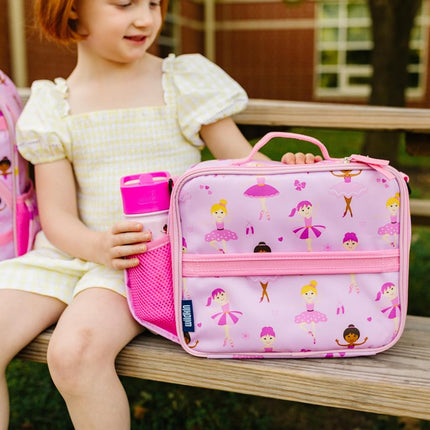 Wildkin Kids ECO rPET Insulated Lunch Box – Keeps Food Hot or Cold, Easy-Clean Lining, Mesh Pockets & BPA-Free – Boys & Girls, Ideal for School, Travel & Daycare – Horses