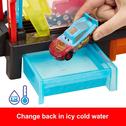 Mattel Disney and Pixar Cars Color Changers Car Wash Playset