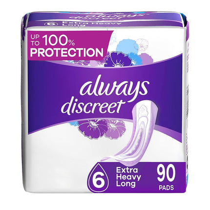 Always Discreet Adult Extra Heavy Long Incontinenc
