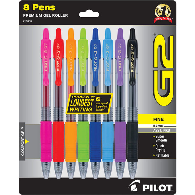 Pilot G2 Premium Gel Pens, Gel Roller Pens, Fine P