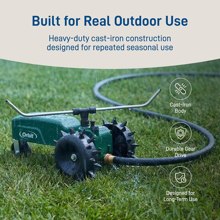 Orbit 58322 Traveling Sprinkler ,Green
