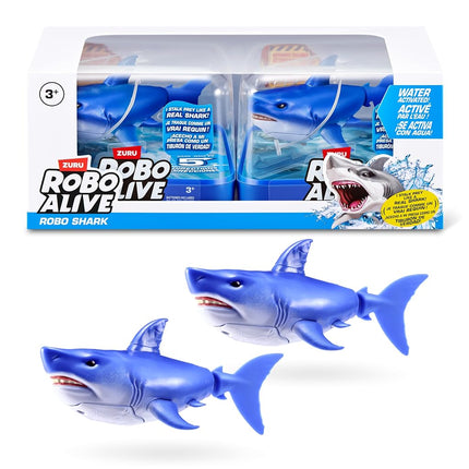 Robo Alive Water Activated Shark 2 Pack (Blue) by 