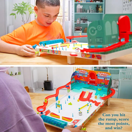 Thames & Kosmos Pinball Machine Maker STEM Experiment Kit, Build a Reconfigurable Pinball Machine, Use Gumballs to Play, Explore Physics, Force, Motion, Gravity, Simple Machines, Gumballs Included