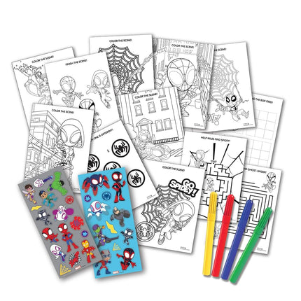 Marvel Spidey & His Amazing Friends Stow & Go Activity Kit