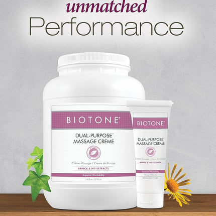 Biotone Dual Purpose Massage Cream 7.0 Ounce