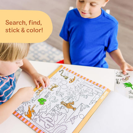 Melissa & Doug Seek And Find Sticker Pad � Animals (400+ Stickers, 14 Scenes To Color) [Kitchen] [Apr 29, 2020] Melissa & Doug