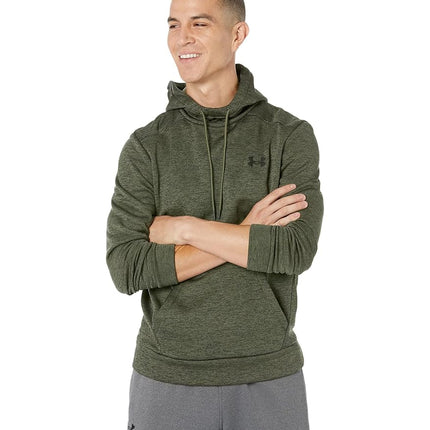 Sweat à capuche en molleton torsadé Armourfleece Under Armour pour homme, (390) Marine Od Green / / Black, M