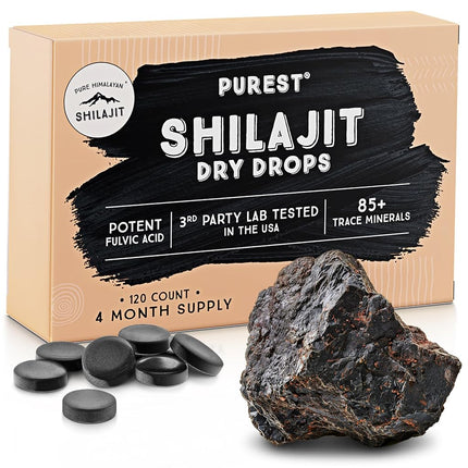 Shilajit Dry Drops from Pure Himalayan Shilajit ® 