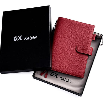 Ox Knight Leather A5 Planner Cover Fits Hobonichi Cousin, Midori & Stalogy