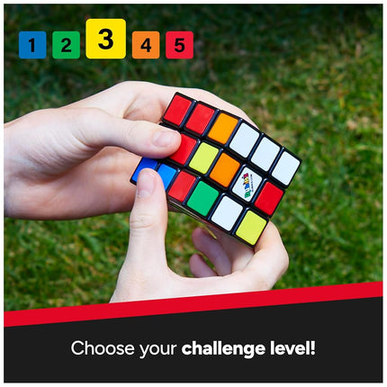 Rubik’s Cube, The Original 3x3 Colour-Matching Puzzle, Classic Problem-Solving Cube