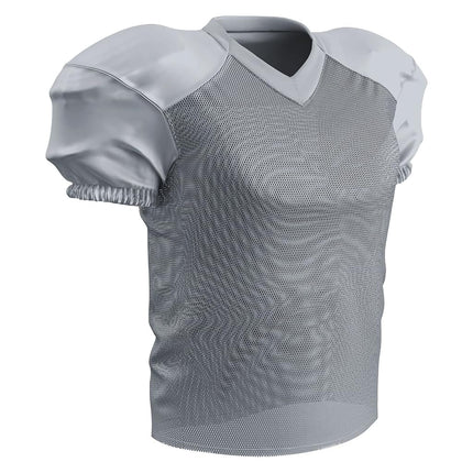 CHAMPRO Time Out Polyester Practice Football Jersey Silver
