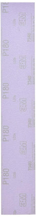 3M 01863 Hookit Purple 2-3/4" x 16-1/2" P180 Grit Sheet