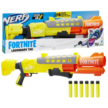 Nerf Fortnite Legendary TAC with 6 Dart Drum