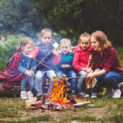 Marshmallow Roasting Sticks, Telescoping Smores Sticks for Open Fire Pit