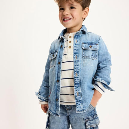 Gymboree – Chemises boutonnées à manches longues pour garçons et bambins, Shipyard, 10