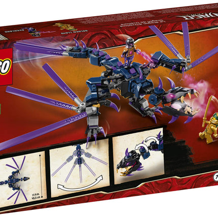 LEGO NINJAGO Legacy Le Dragon Overlord 71742 – Kit de Construction et de Jeu Ninja avec Dragon Articulé, Nouveauté 2021 (372 Pièces)