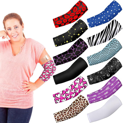 Cuffbow 12 Pcs PICC Line Reusable Sleeve Cover for