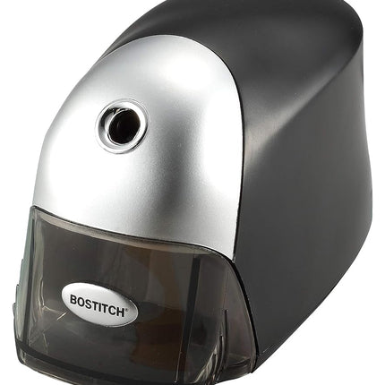 Bostitch Office QuietSharp Executive Heavy Duty Electric Pencil Sharpener for 65% Faster Sharpening and 6X Longer Cutter Life - Colored Pencil Compatible, Black