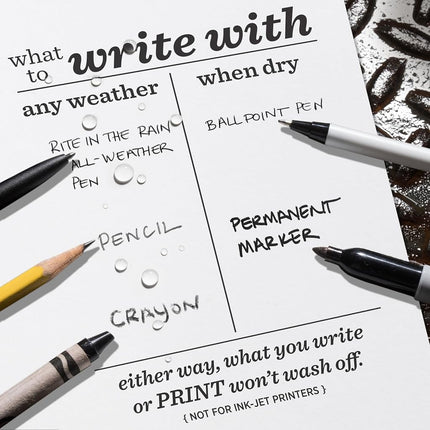 Rite In The Rain All Weather Printer Paper A3 (29.7 X 42 cm) - White - 200 Sheets