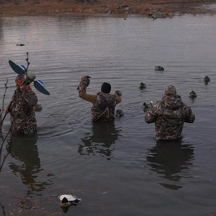 MOJO Outdoors Texas-Style Decoy Rig, Hunting Gear and Outdoor Accesories for Decoys and Duck Hunting, 4 oz, 36",Black