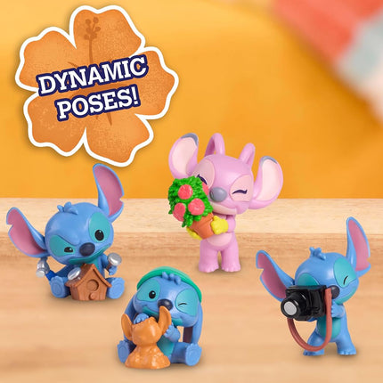 Disney Stitch That's So Stitch Collectible Figures Series 2 (Pack of 2), Mystery 2 Inch Figure, Blind Capsule, Age Children's Toy 3 Up Just Play