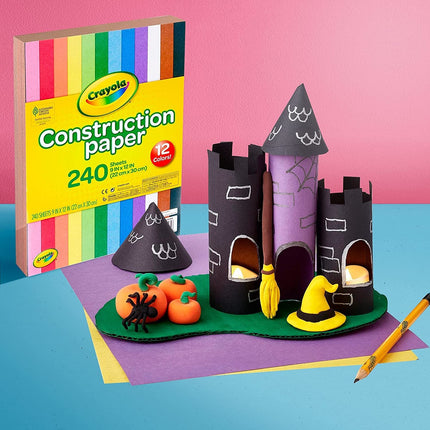 Crayola 240 Sheet Construction Paper