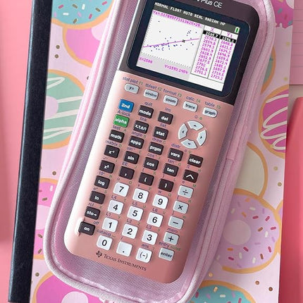 Texas Instruments(R) TI-84 Plus CE Color Graphing Calculator, Rose Gold