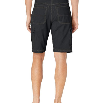 Wrangler Authentics Men's Classic Relaxed Fit Cargo Short, Anthracite Ripstop, 40