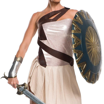 Rubies Men's Wonder Woman Plastic Shield Costume Accessory, Brown for Themed Parties and Halloween