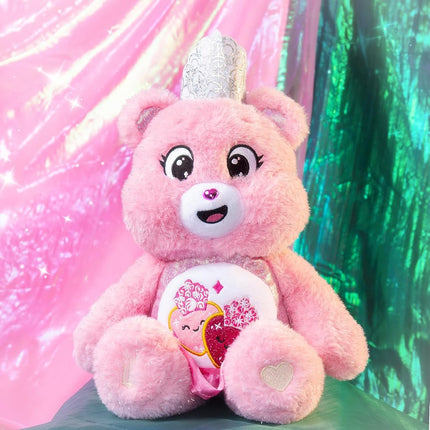 Basic Fun Care Bears x Wicked 30cm Plush 2-Pack – Good Luck Bear as Elphaba & Love-A-Lot Bear as Glinda – Limited Edition Soft Toys – Collectible Gift Set for Kids & Fans