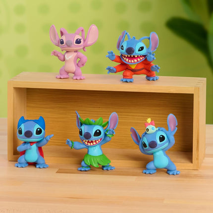 STITCH Disney’s Lilo Collectible Figure Set, 5-pieces, Kids Toys for Ages 3 Up by Just Play