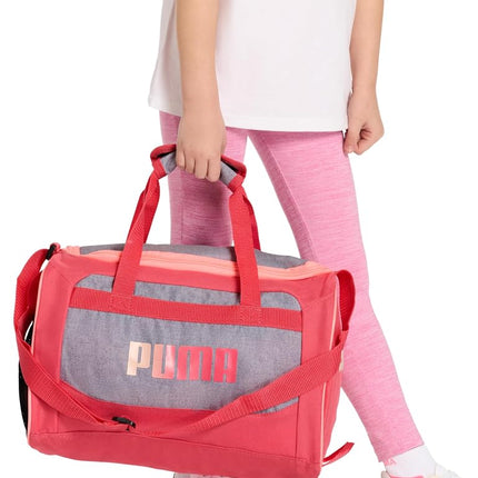 PUMA Kids' Evercat Transformation Duffel, Teal Watercolor, One-Size